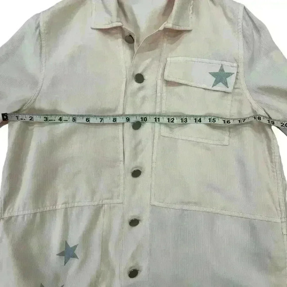 ANTROPOLOGIE CURRENT AIR LIGHT WEIGHT OVER SIZED CORDUROY SHACKET PINK SIZE M - Picture 11 of 14